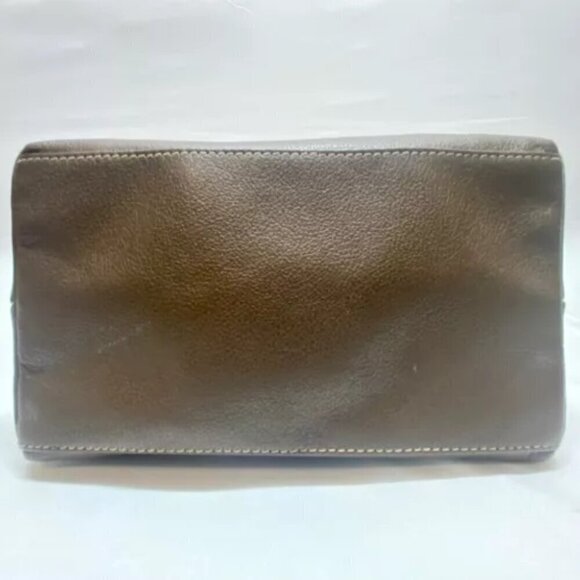 Dooney & Bourke Brown Leather Ruby Top Handle Convertible Crossbody Bag GUC - Picture 7 of 15